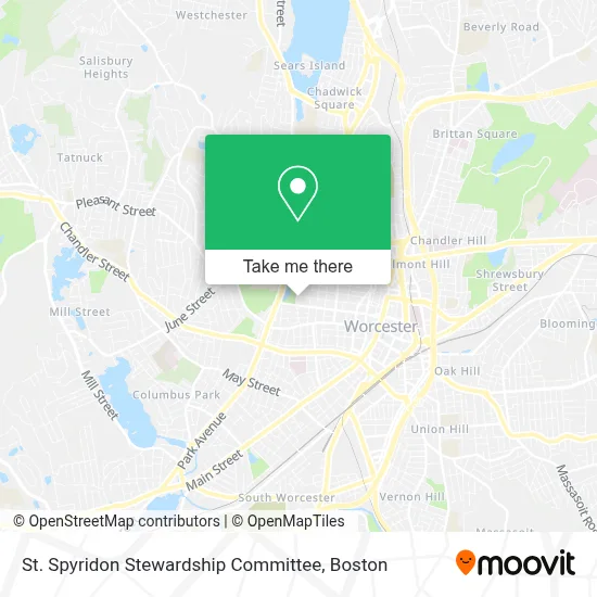 St. Spyridon Stewardship Committee map
