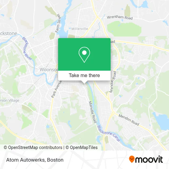 Atom Autowerks map
