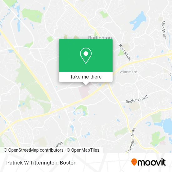 Patrick W Titterington map