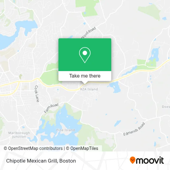 Chipotle Mexican Grill map