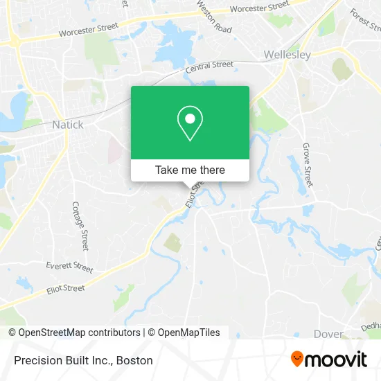 Precision Built Inc. map