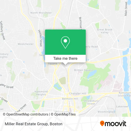 Miller Real Estate Group map