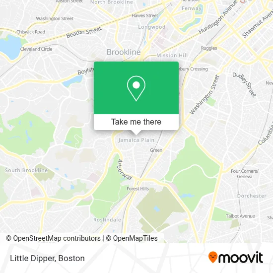 Little Dipper map