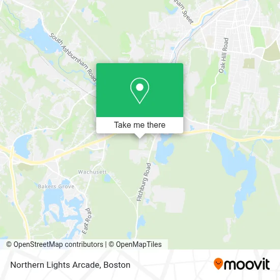 Northern Lights Arcade map