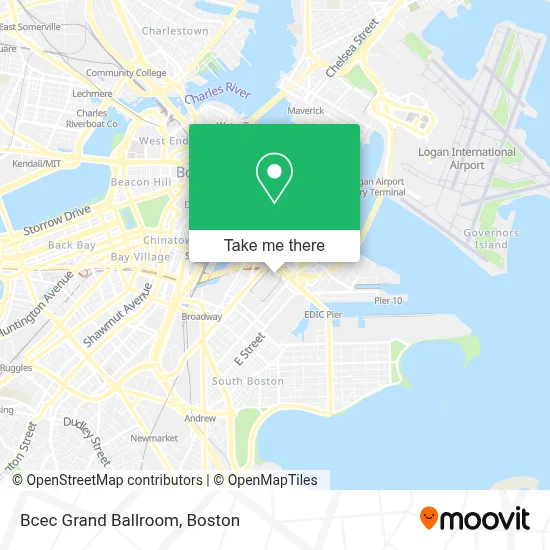 Bcec Grand Ballroom map