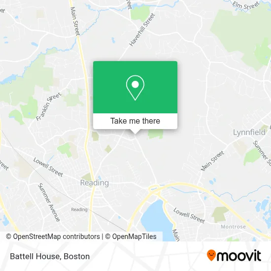 Battell House map