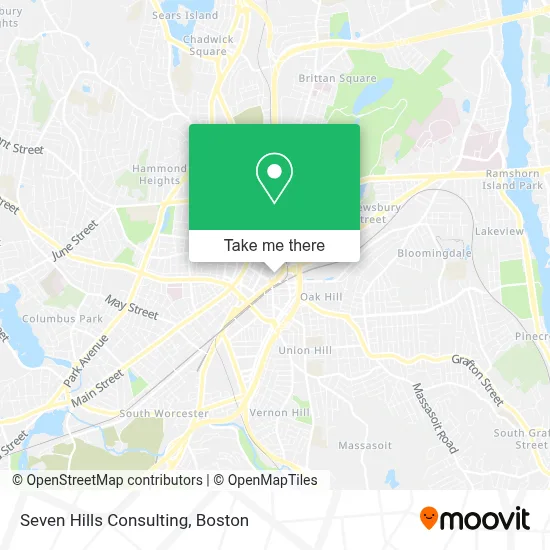 Seven Hills Consulting map