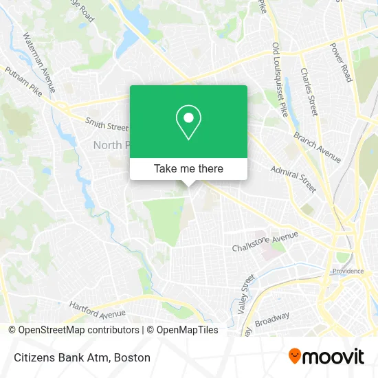 Citizens Bank Atm map