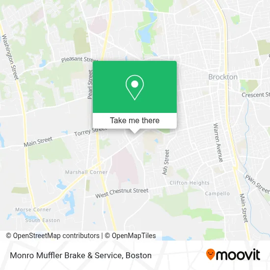 Monro Muffler Brake & Service map