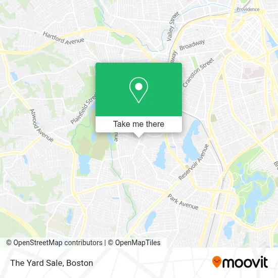 The Yard Sale map