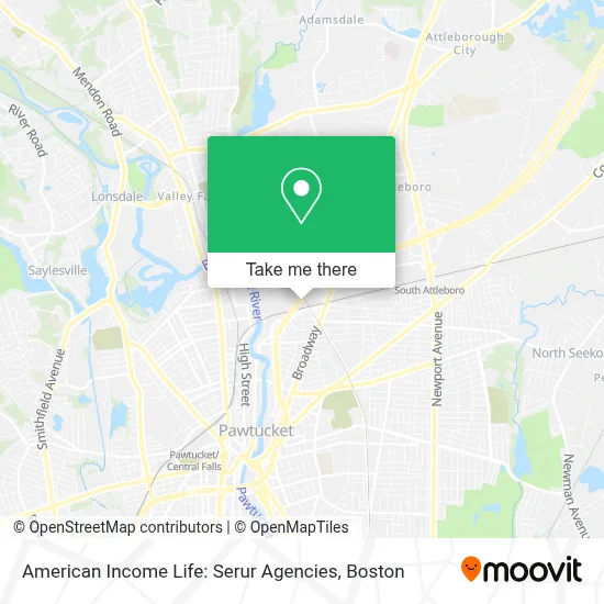 American Income Life: Serur Agencies map
