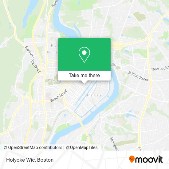 Holyoke Wic map