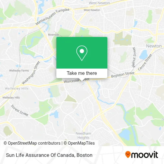 Sun Life Assurance Of Canada map