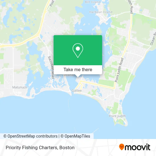 Priority Fishing Charters map