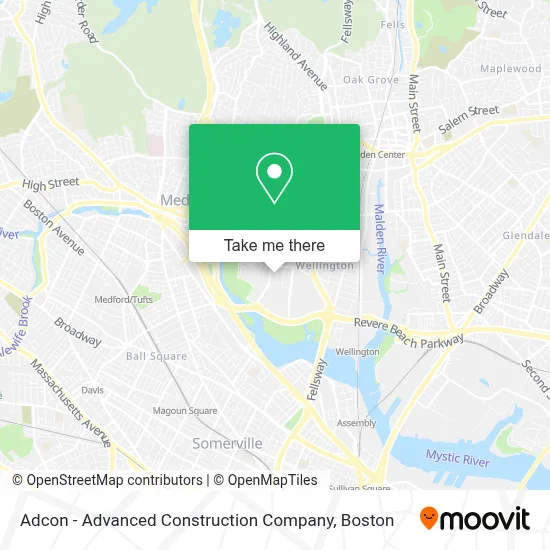 Adcon - Advanced Construction Company map