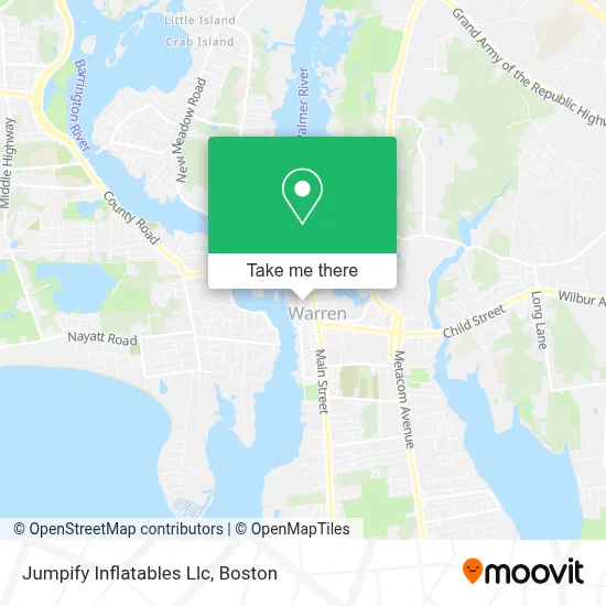 Jumpify Inflatables Llc map