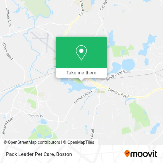 Pack Leader Pet Care map