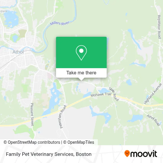 Family Pet Veterinary Services map