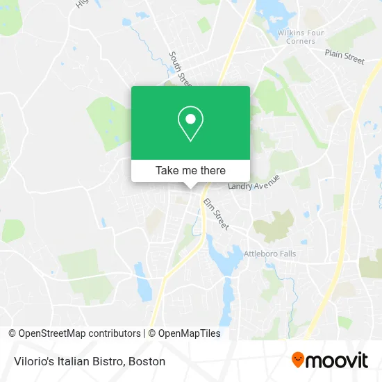 Vilorio's Italian Bistro map