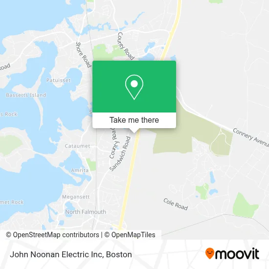 John Noonan Electric Inc map