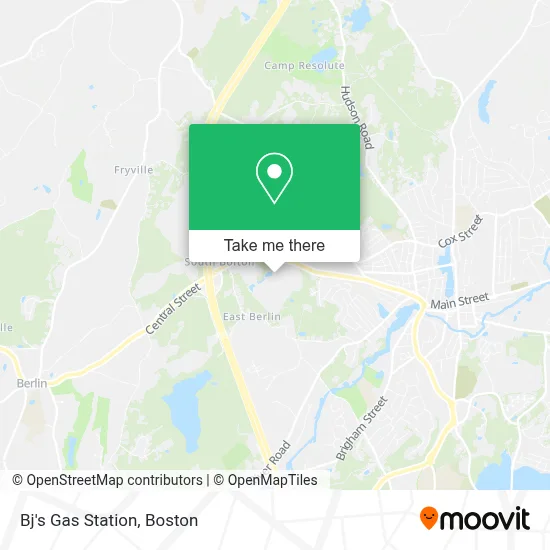Bj's Gas Station map