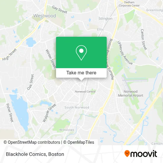 Blackhole Comics map