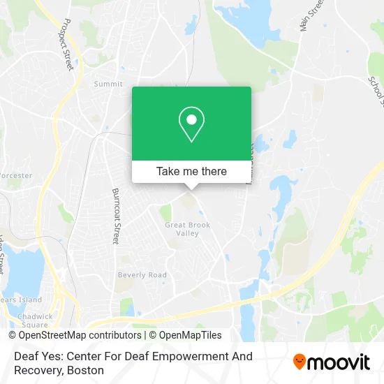 Deaf Yes: Center For Deaf Empowerment And Recovery map