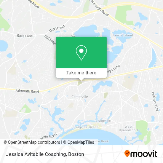 Jessica Avitabile Coaching map