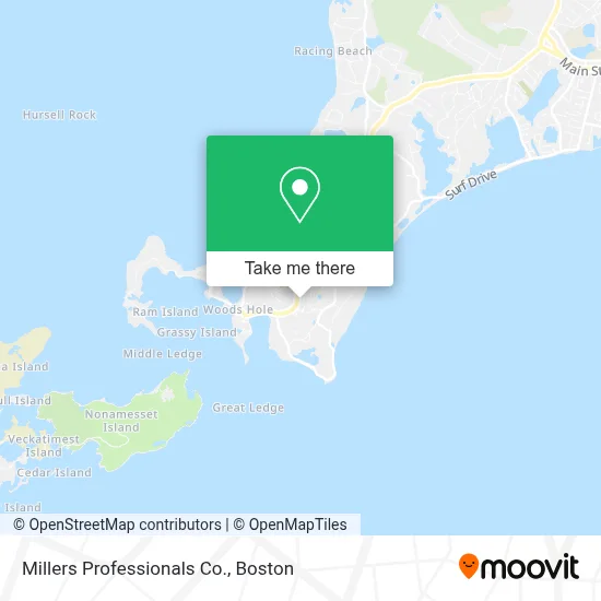 Millers Professionals Co. map