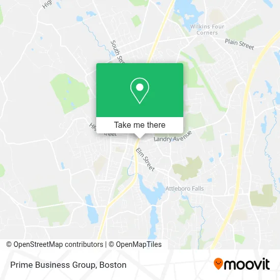 Prime Business Group map