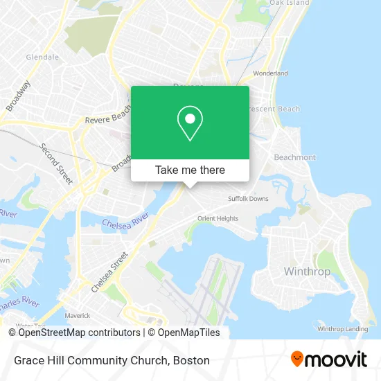 Grace Hill Community Church map