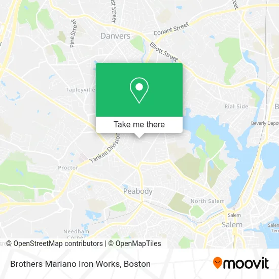 Brothers Mariano Iron Works map