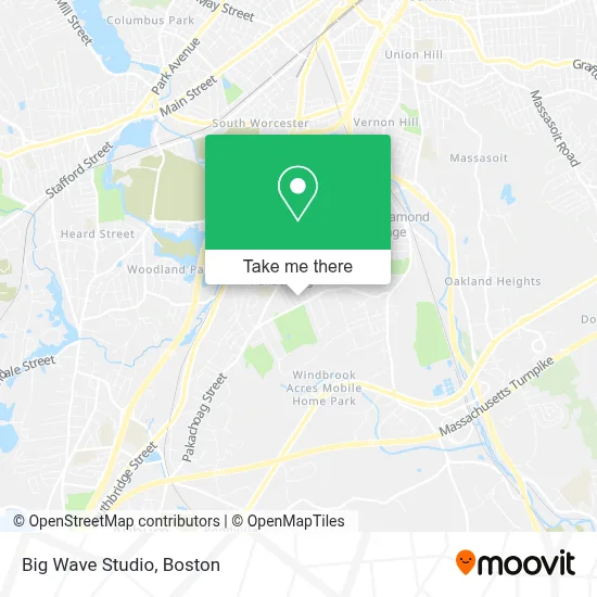 Big Wave Studio map