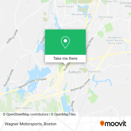 Wagner Motorsports map