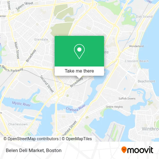 Belen Deli Market map