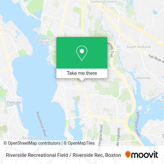 Riverside Recreational Field / Riverside Rec map