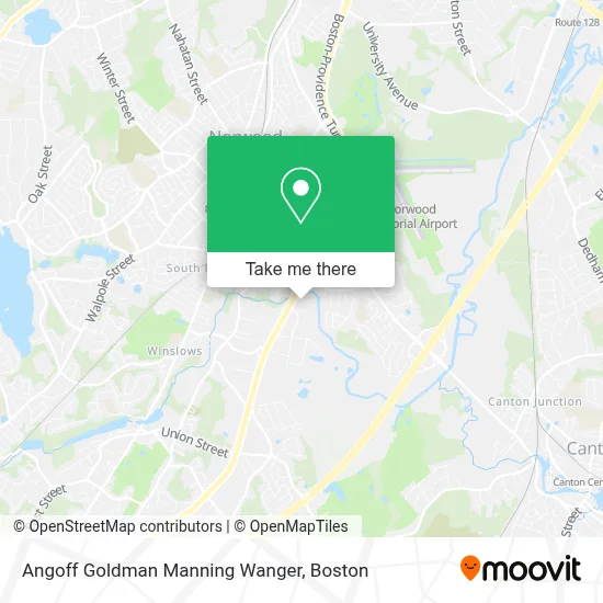 Angoff Goldman Manning Wanger map