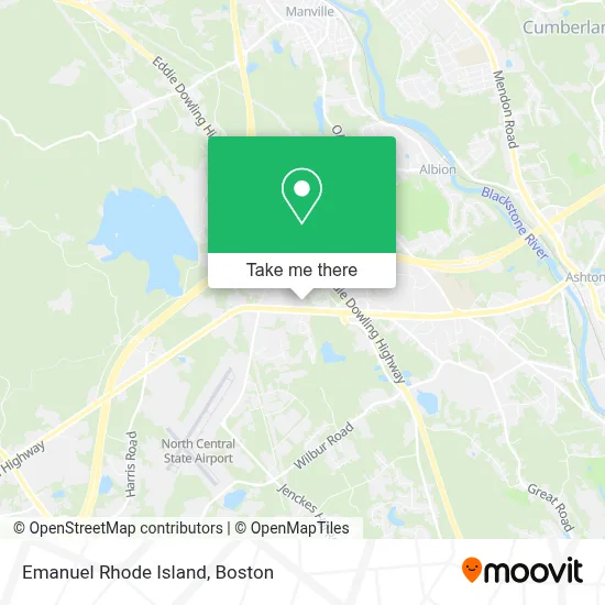 Emanuel Rhode Island map