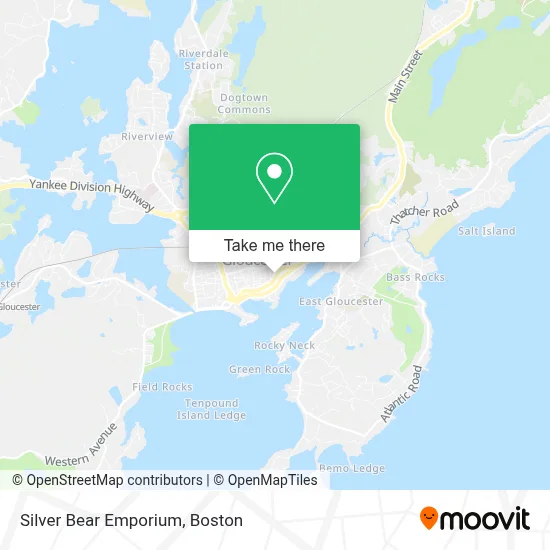 Silver Bear Emporium map