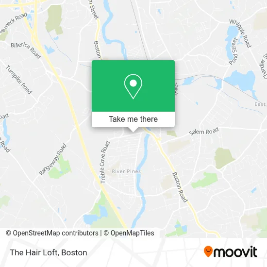 The Hair Loft map