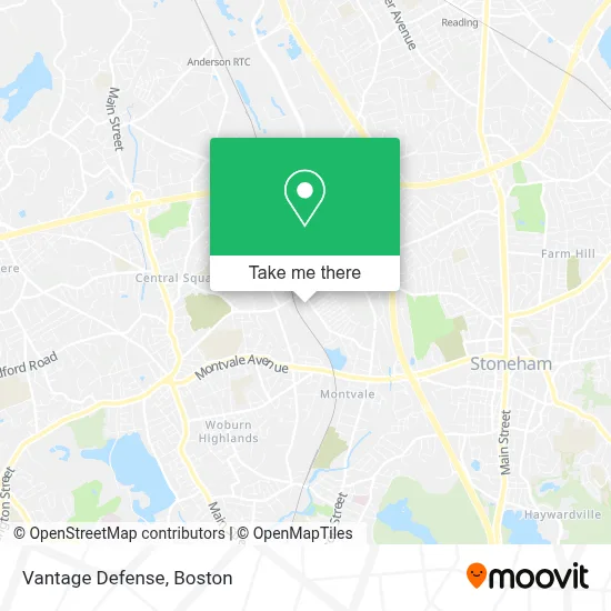 Vantage Defense map