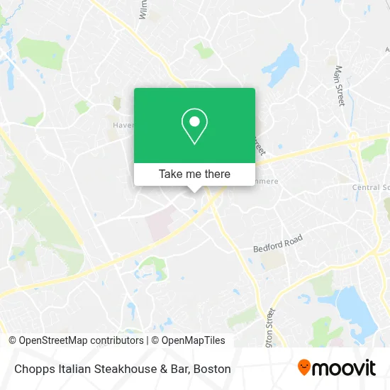 Chopps Italian Steakhouse & Bar map