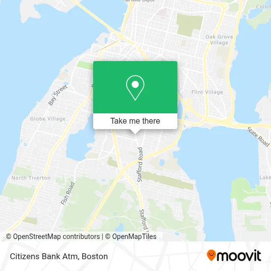 Citizens Bank Atm map