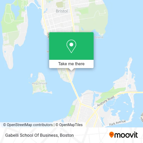 Gabelli School Of Business map