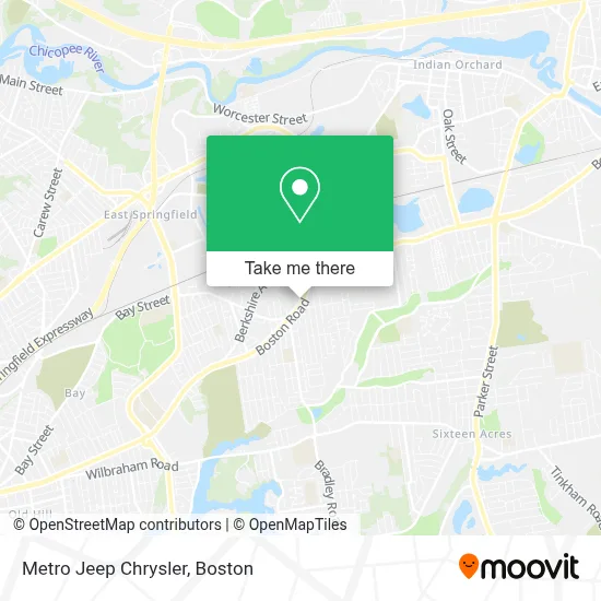 Metro Jeep Chrysler map