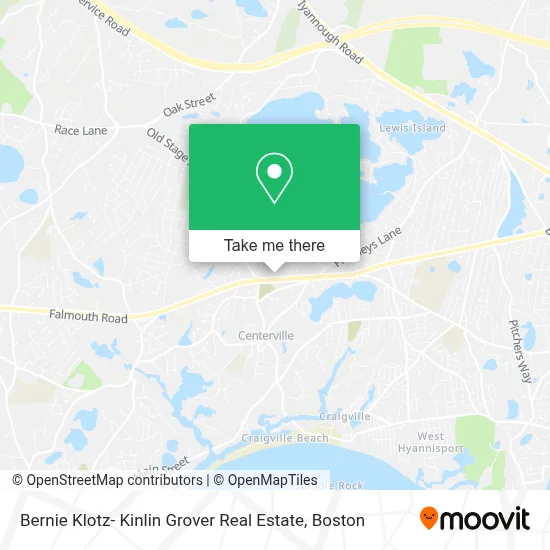 Bernie Klotz- Kinlin Grover Real Estate map