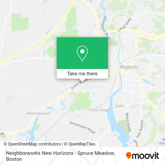 Neighborworks New Horizons - Spruce Meadow map
