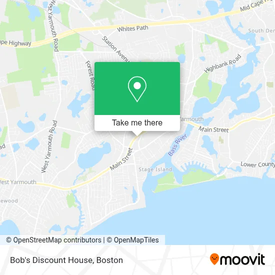 Bob's Discount House map