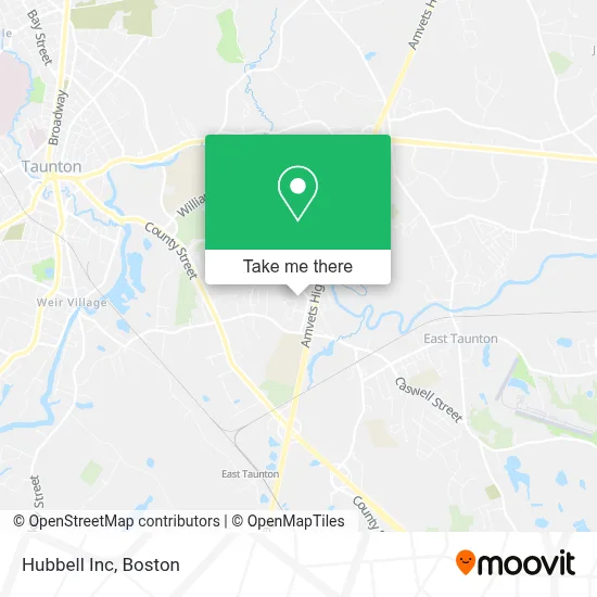 Hubbell Inc map