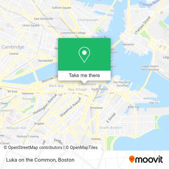 Luka on the Common map